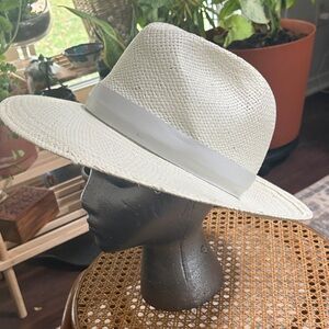 Janessa Leone Zoe packable straw fedora